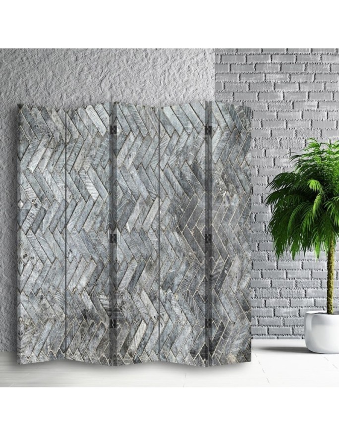 Rotating screen - Patterned grey | FEEBY