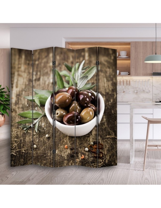 Kitchen screen - Fresh olives | FEEBY