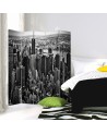 Living room divider - Manhattan in black and white | FEEBY