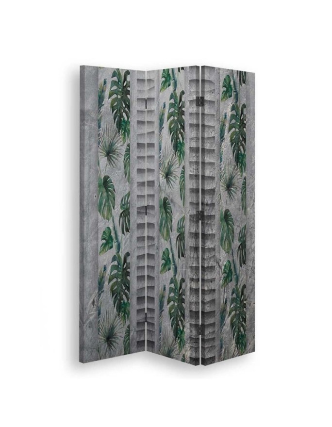 Modern room divider - Monstera pattern | FEEBY
