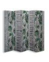Modern room divider - Monstera pattern | FEEBY