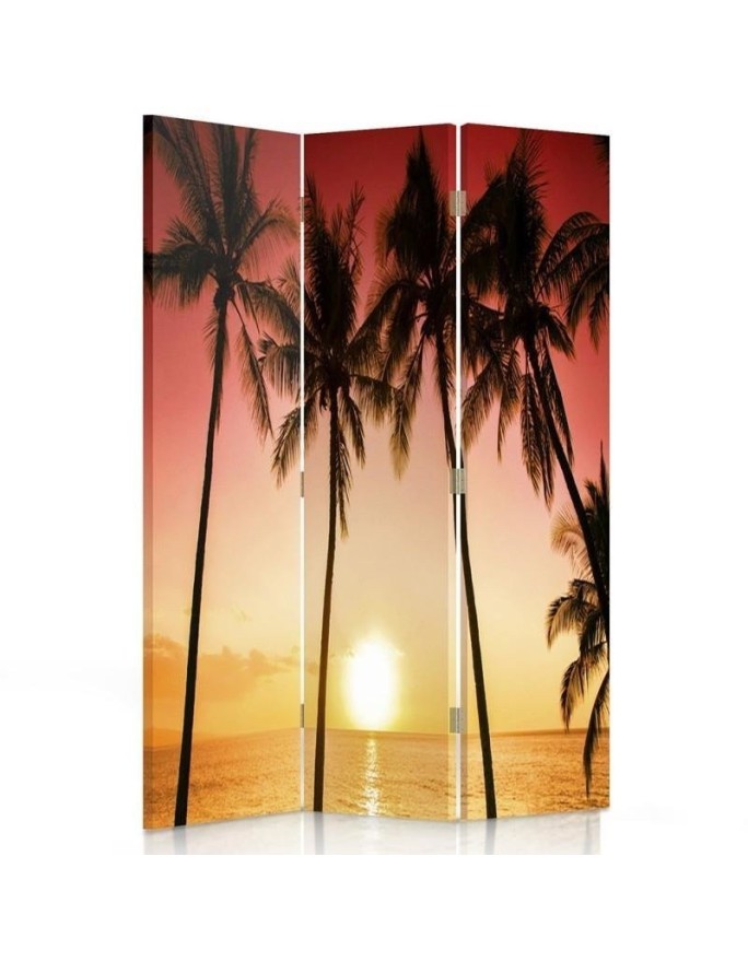 Practical bathroom divider - Pink sunset | FEEBY