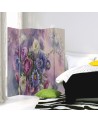 Practical living room divider - Purple bouquet of flowers | FEEBY