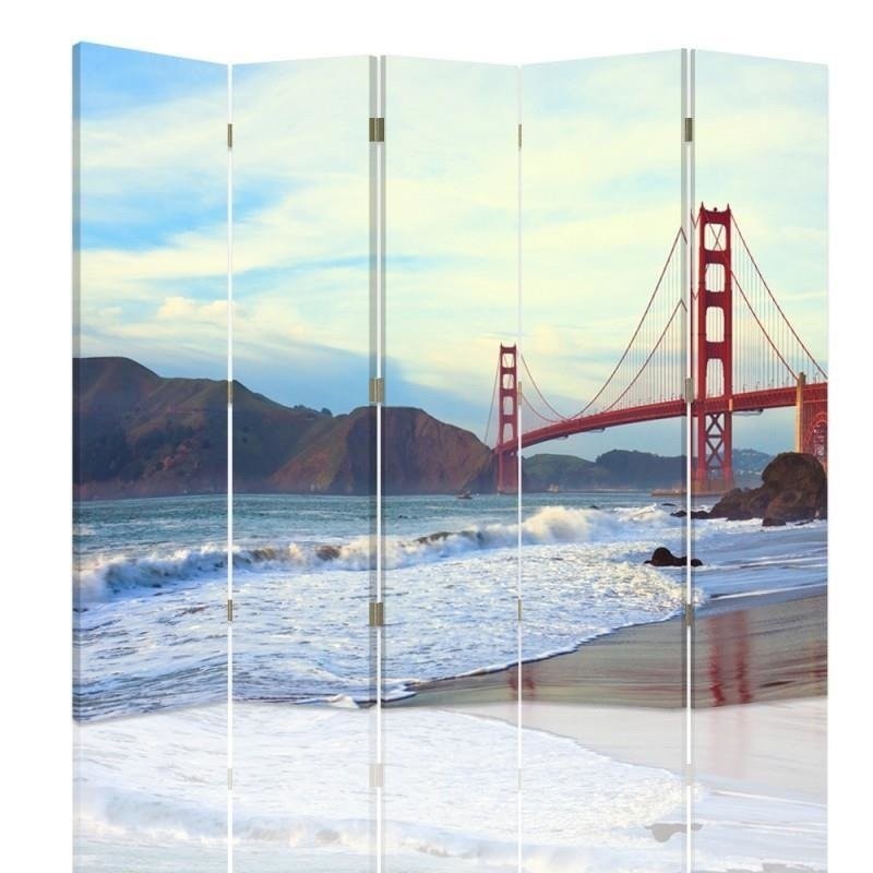 Living room divider - Golden Gate Bridge | FEEBY
