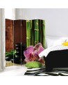 Bedroom divider - Pebbles and orchid | FEEBY