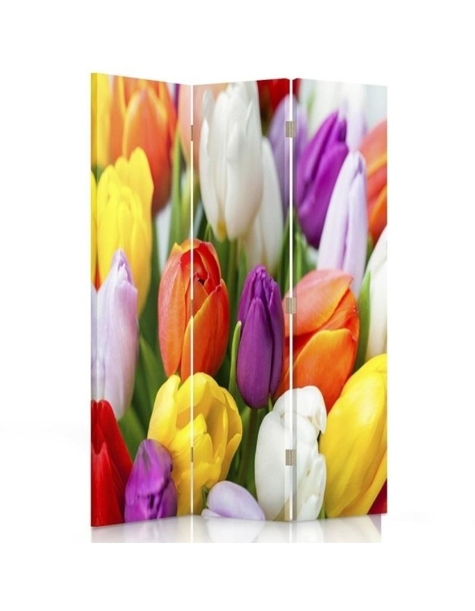 room divider - Colourful tulips | FEEBY