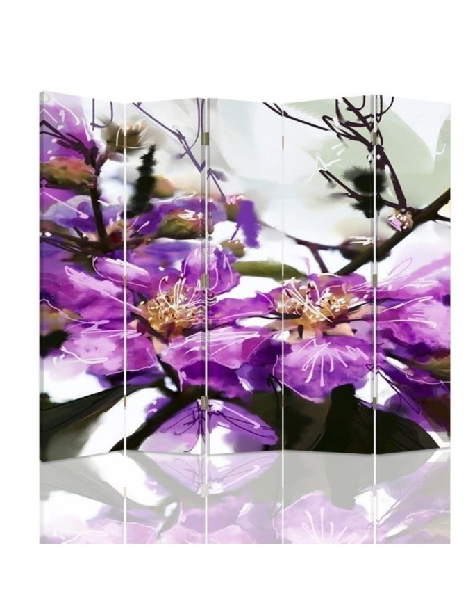 Double-sided wall screen - Magnetic flowers | FEEBY