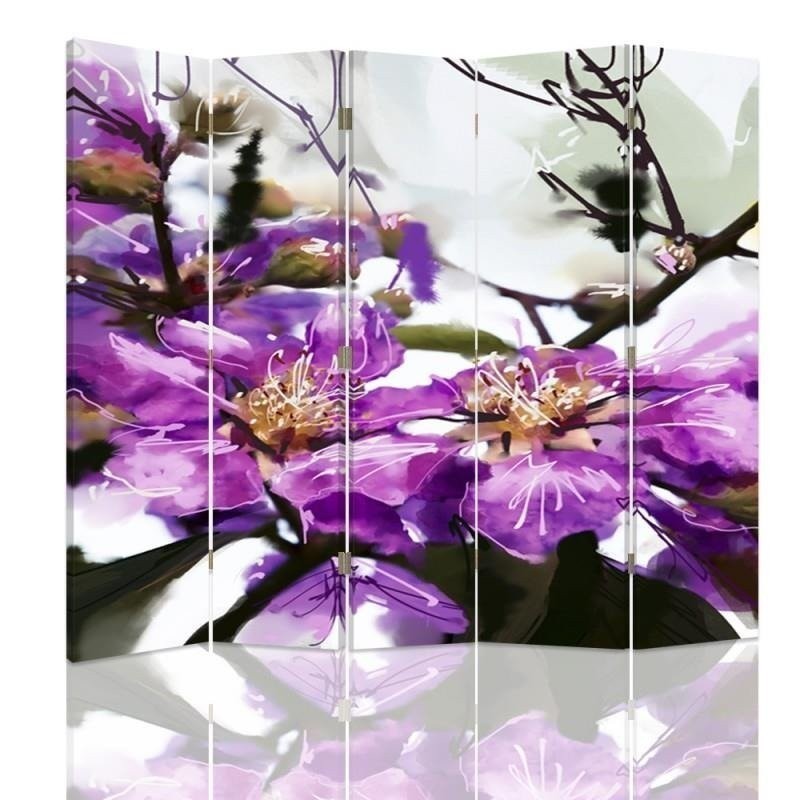 Double-sided wall screen - Magnetic flowers | FEEBY