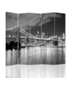 Room divider - Panorama of the Brooklyn Bridge | FEEBY