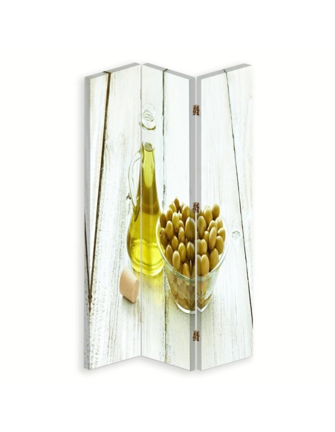 Kitchen screen - Olives in a bowl and oil | FEEBY