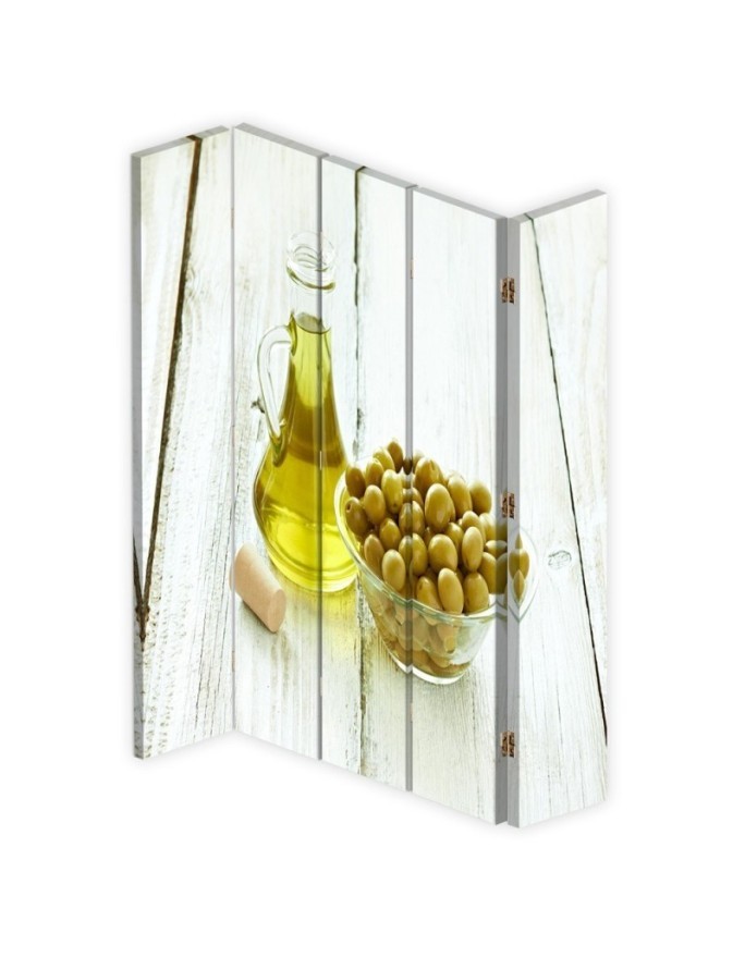 Kitchen screen - Olives in a bowl and oil | FEEBY