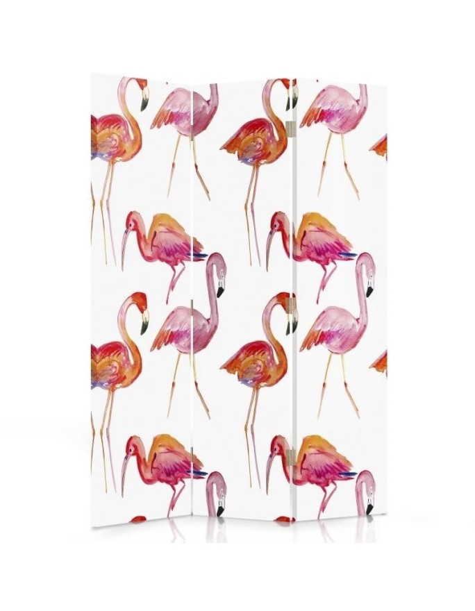 Room Divider Flamingos