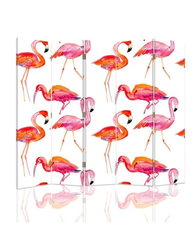 Bedroom divider - Flamingos | FEEBY