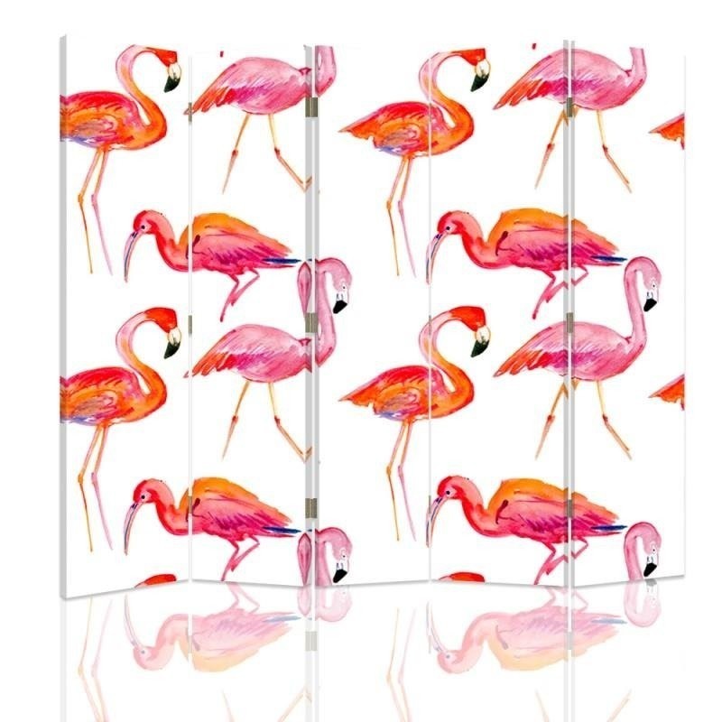 Bedroom divider - Flamingos | FEEBY