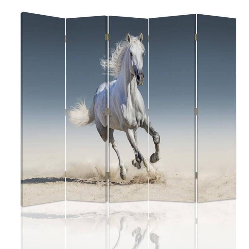 room divider - Horse running on sand | FEEBY