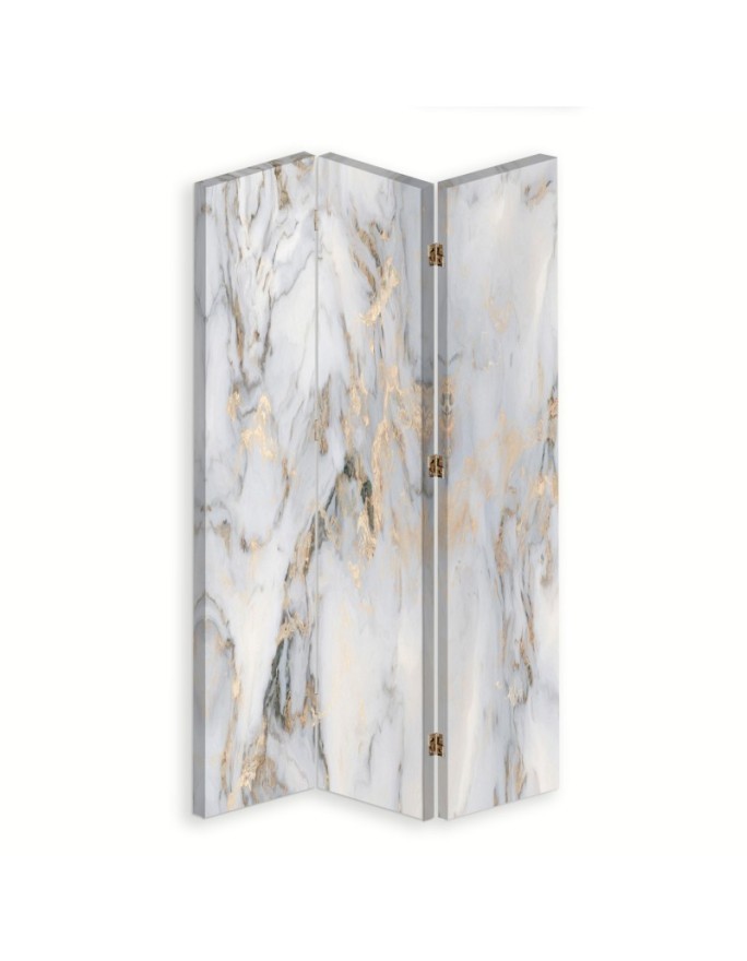 Living room divider - Golden marble | FEEBY