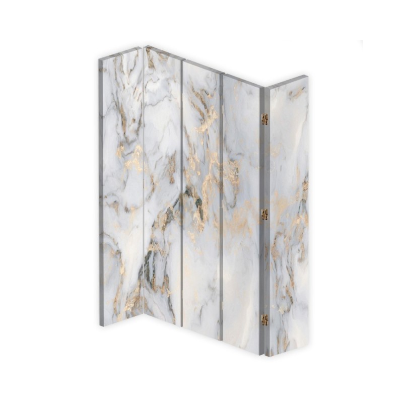 Living room divider - Golden marble | FEEBY