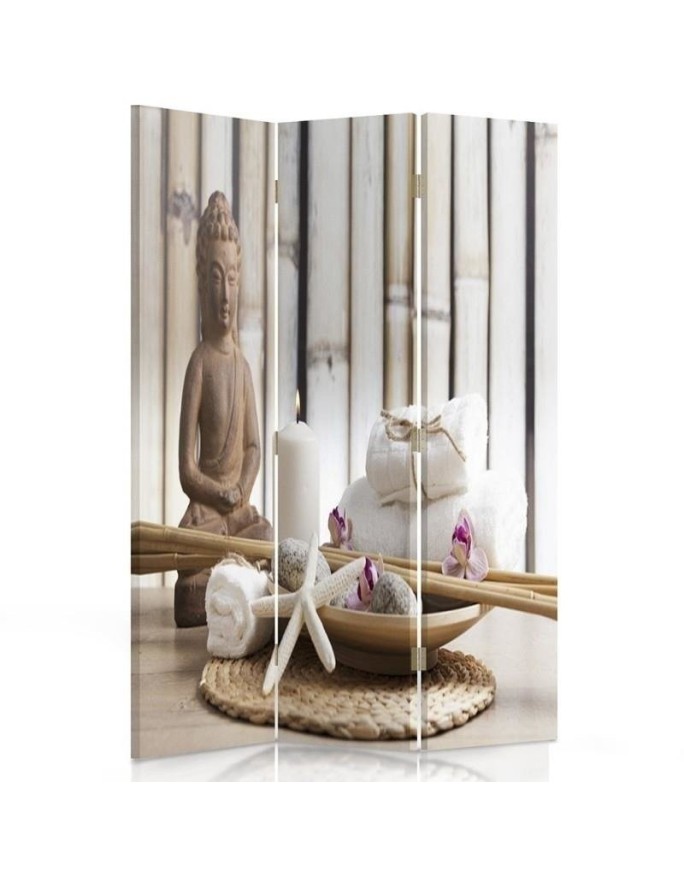 Room divider - Buddha in candlelight | FEEBY