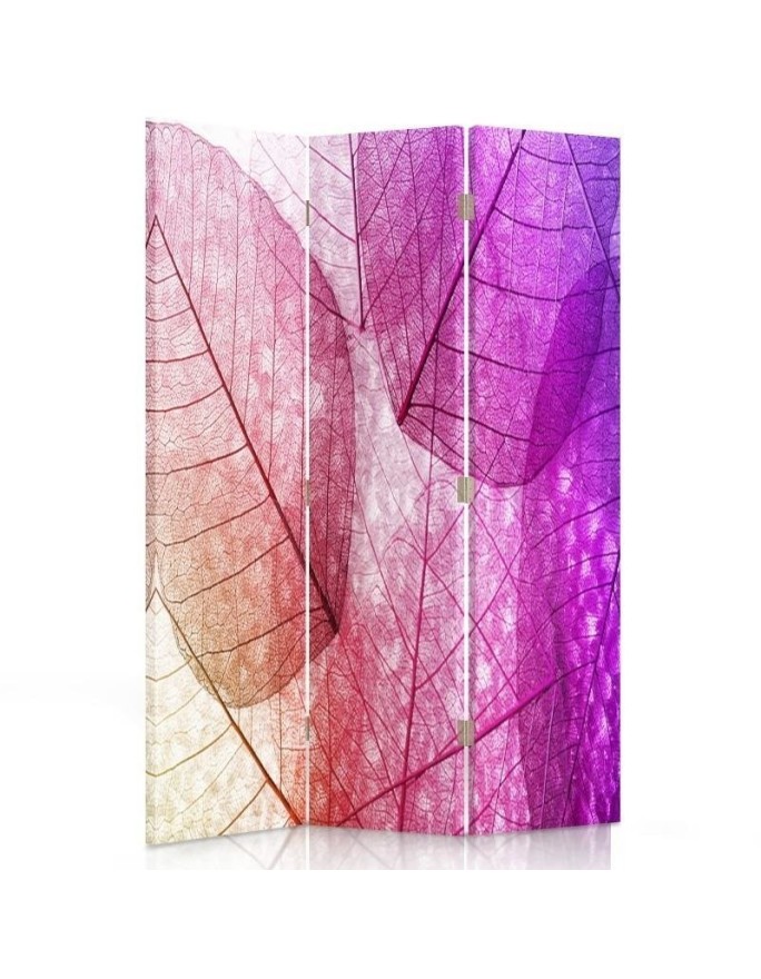 room divider - Pink leaves | FEEBY