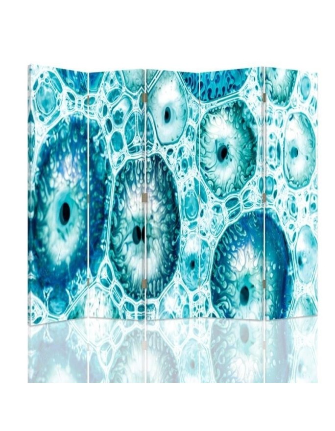 Double-sided screen - Blue pattern | FEEBY