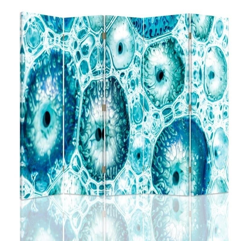 Double-sided screen - Blue pattern | FEEBY
