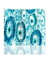 Double-sided screen - Blue pattern | FEEBY