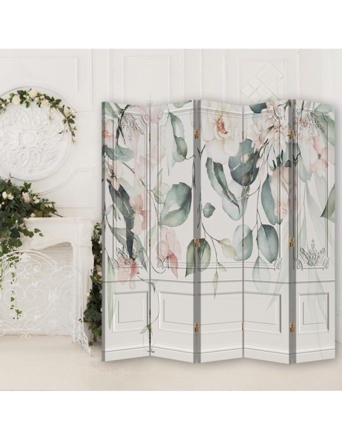 room divider - Flowers in pastels | FEEBY
