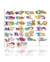 Children's room divider - Picture alphabet | FEEBY