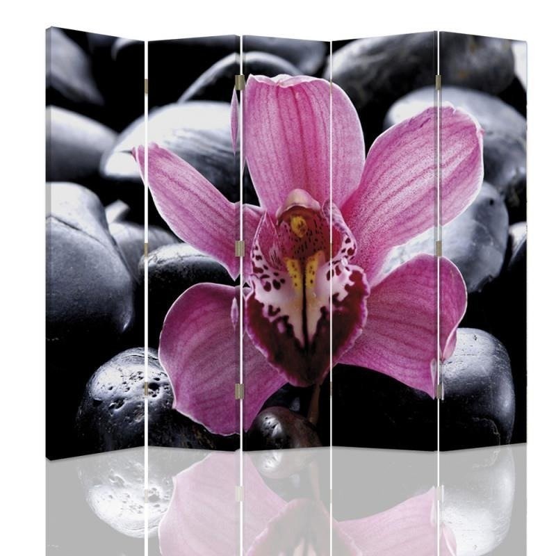 room divider - Zen with orchid flower | FEEBY