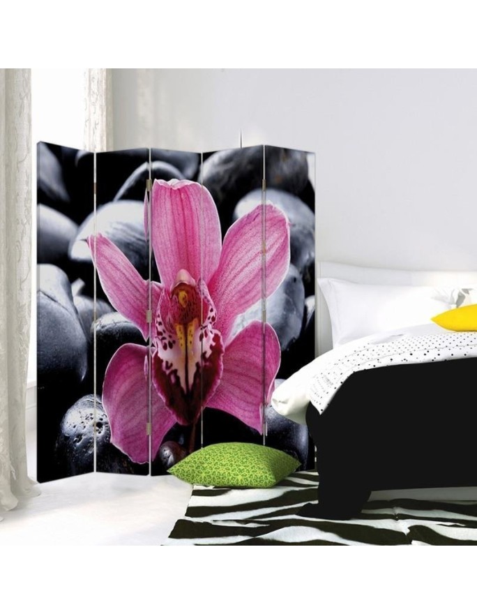 room divider - Zen with orchid flower | FEEBY