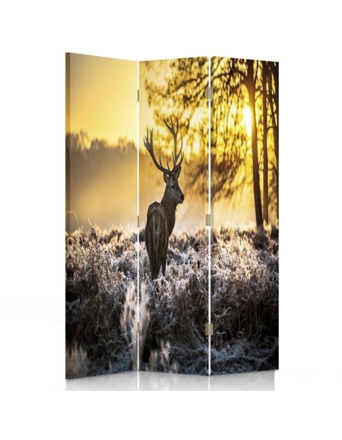 Multipart room divider - Deer at sunset | FEEBY