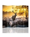 Multipart room divider - Deer at sunset | FEEBY