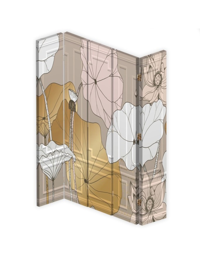 room divider - Vintage flowers | FEEBY