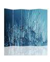 Modern room divider - Blowers in blue | FEEBY