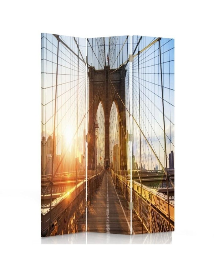 Room divider - Sunrise on a bridge | FEEBY