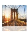 Room divider - Sunrise on a bridge | FEEBY
