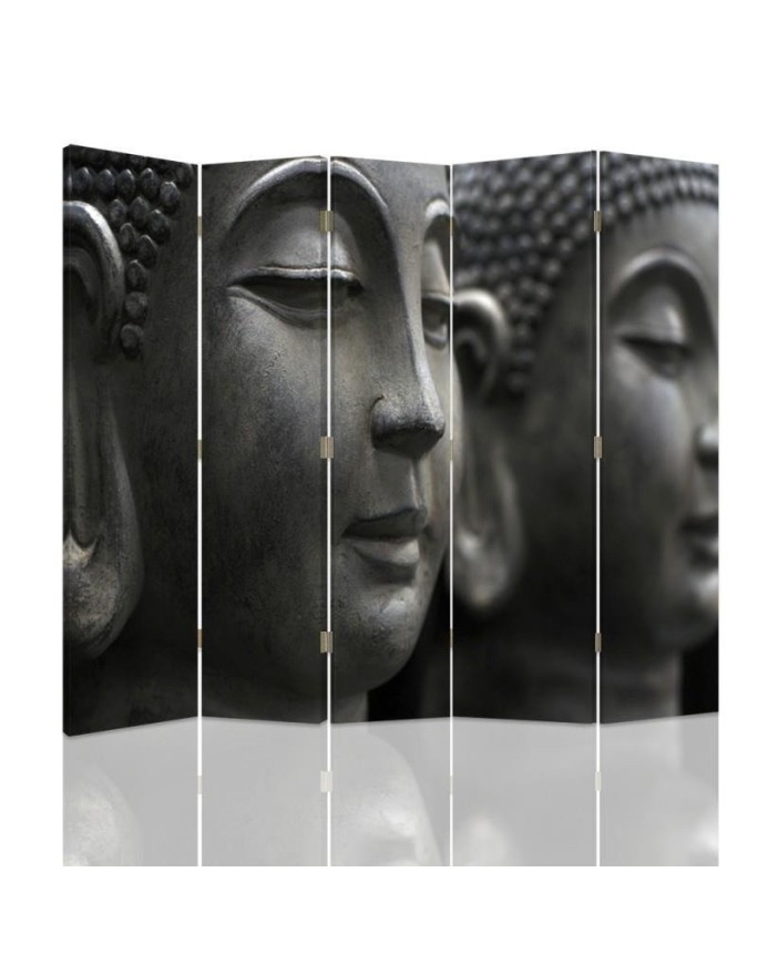 Practical room divider - Buddha stone face | FEEBY