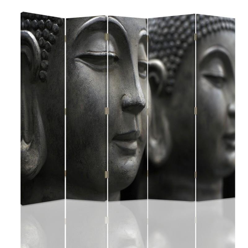 Practical room divider - Buddha stone face | FEEBY