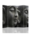 Practical room divider - Buddha stone face | FEEBY