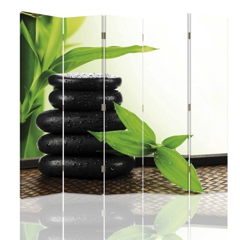 room divider - Pyramid of black stones | FEEBY