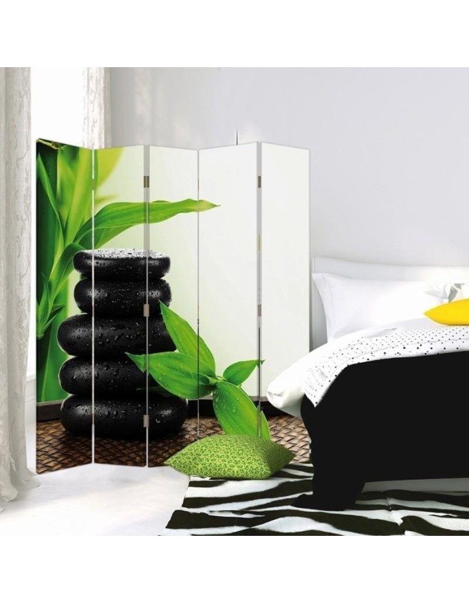 room divider - Pyramid of black stones | FEEBY