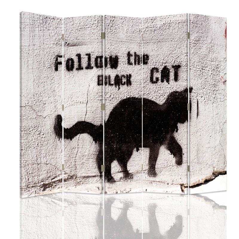 room divider - Follow the black cat | FEEBY