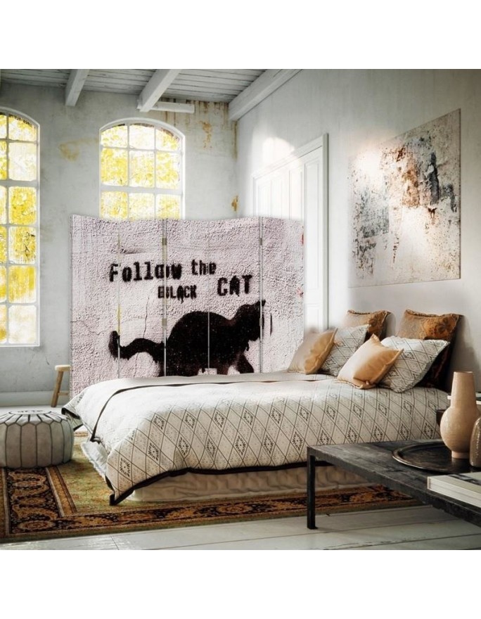 room divider - Follow the black cat | FEEBY