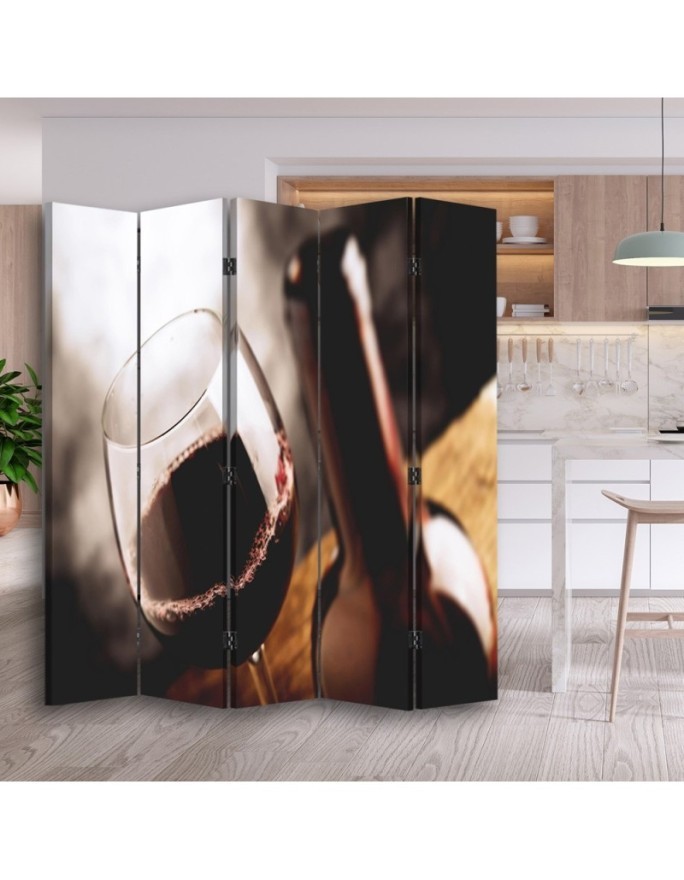 Kitchen screen - Glass of dry wine | FEEBY