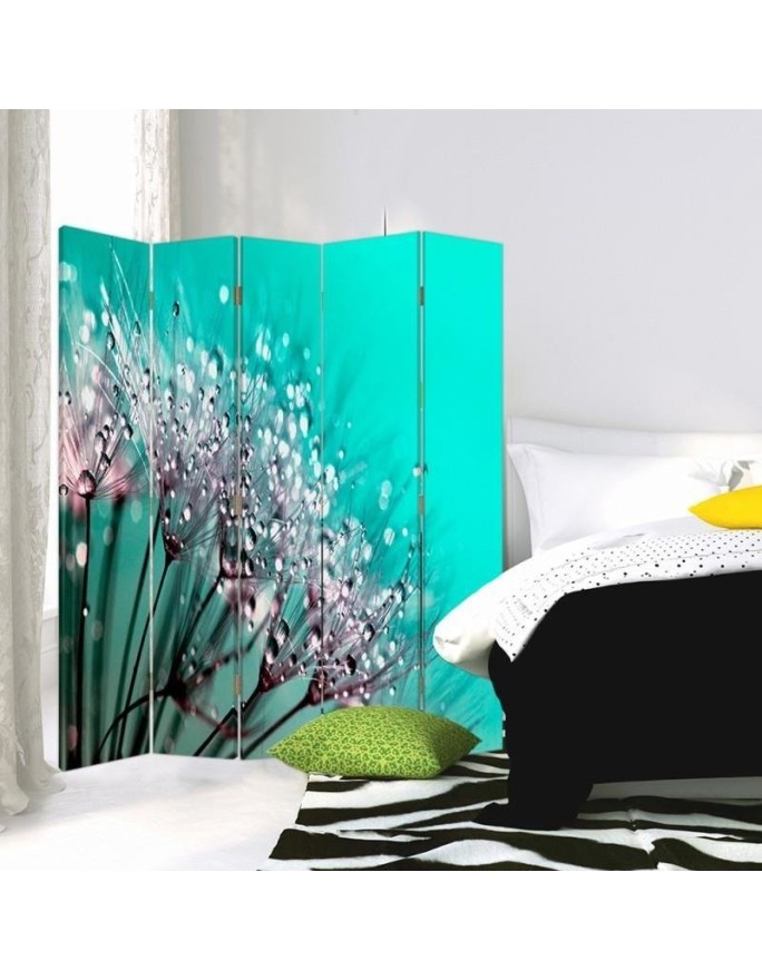 Double-sided screen - Blower bathed in dew | FEEBY