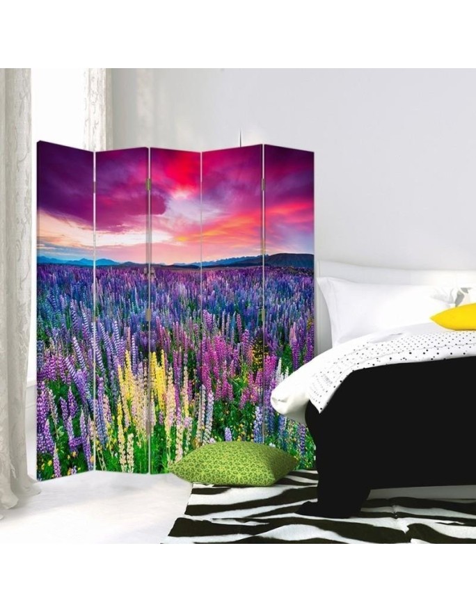 Room divider - Meadow full of flowers | FEEBY