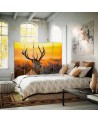 Multipart screen - Deer in winter | FEEBY