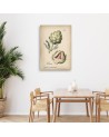 Kitchen painting - Vegetables Vintage Artichoke | FEEBY