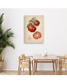 Kitchen canvas print - Fruit Vintage Tomato | FEEBY