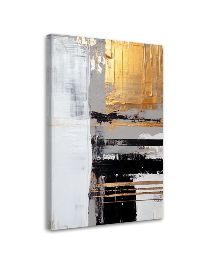 Canvas print Gold abstraction